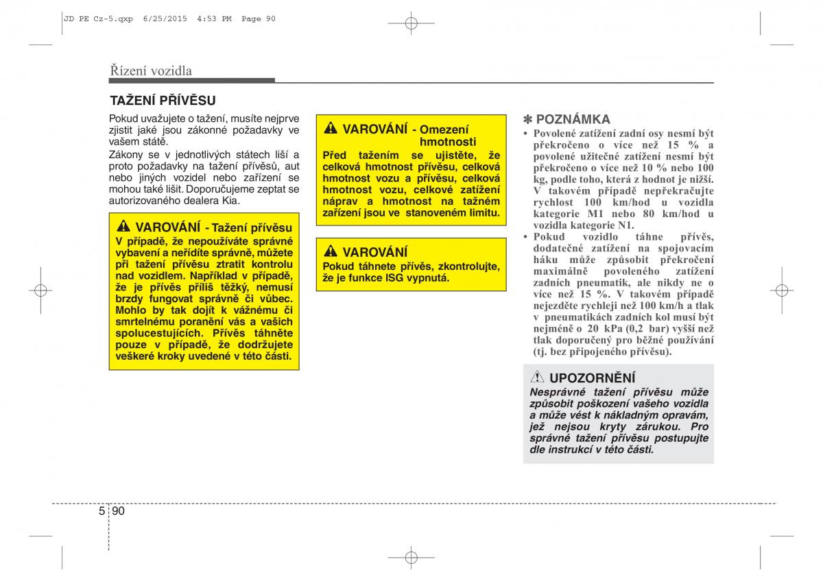 KIA Ceed II 2 navod k obsludze / page 460