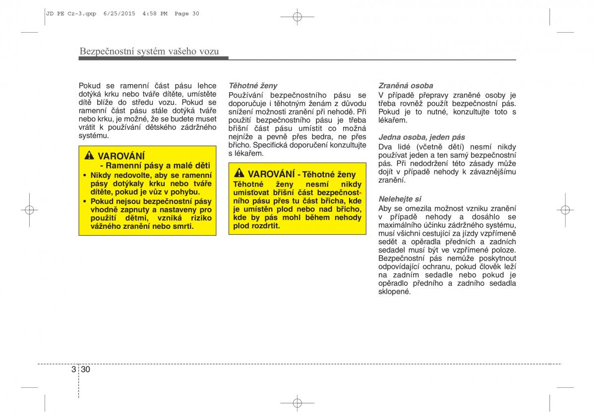 KIA Ceed II 2 navod k obsludze / page 47