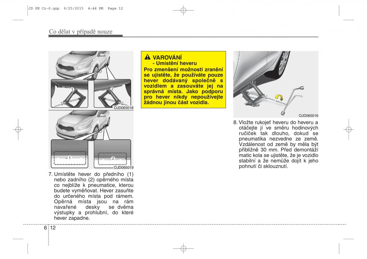 KIA Ceed II 2 navod k obsludze / page 483