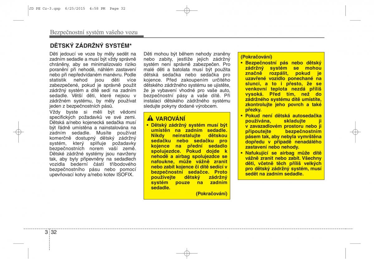 KIA Ceed II 2 navod k obsludze / page 49