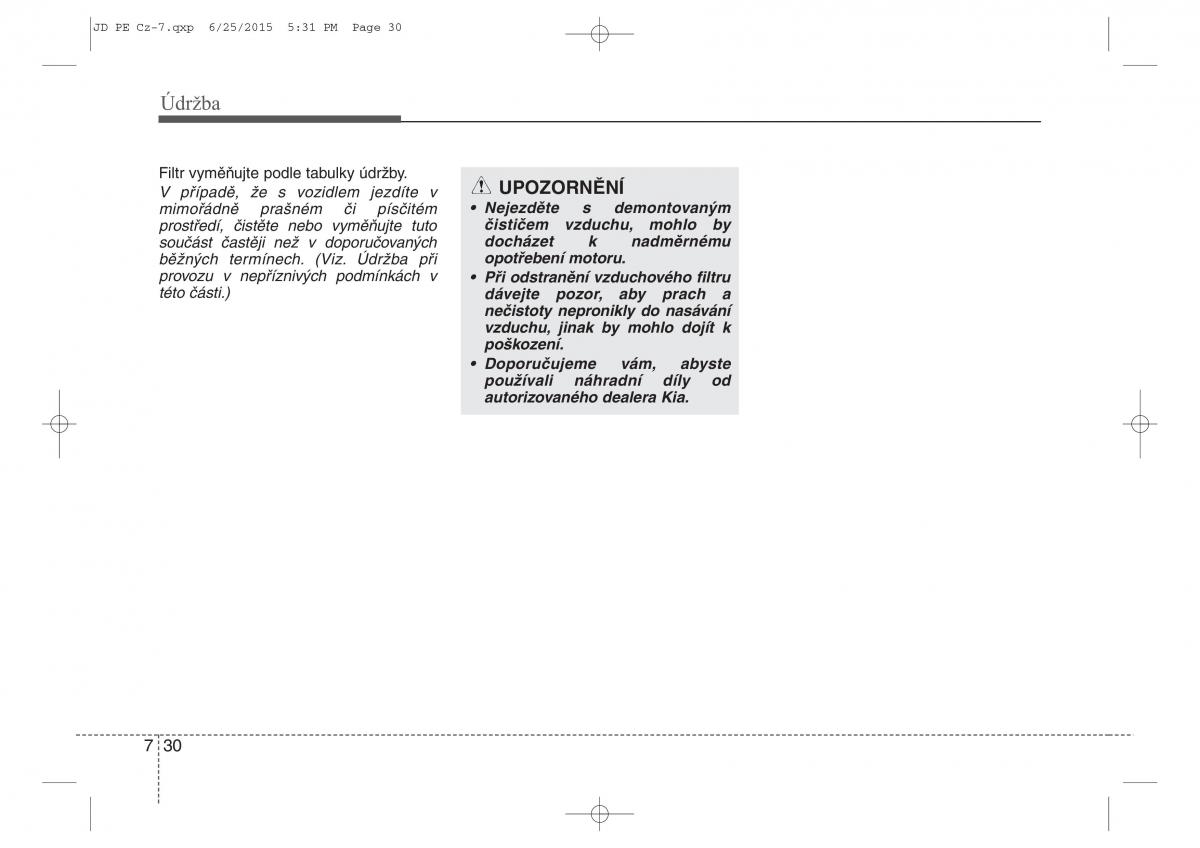 KIA Ceed II 2 navod k obsludze / page 533