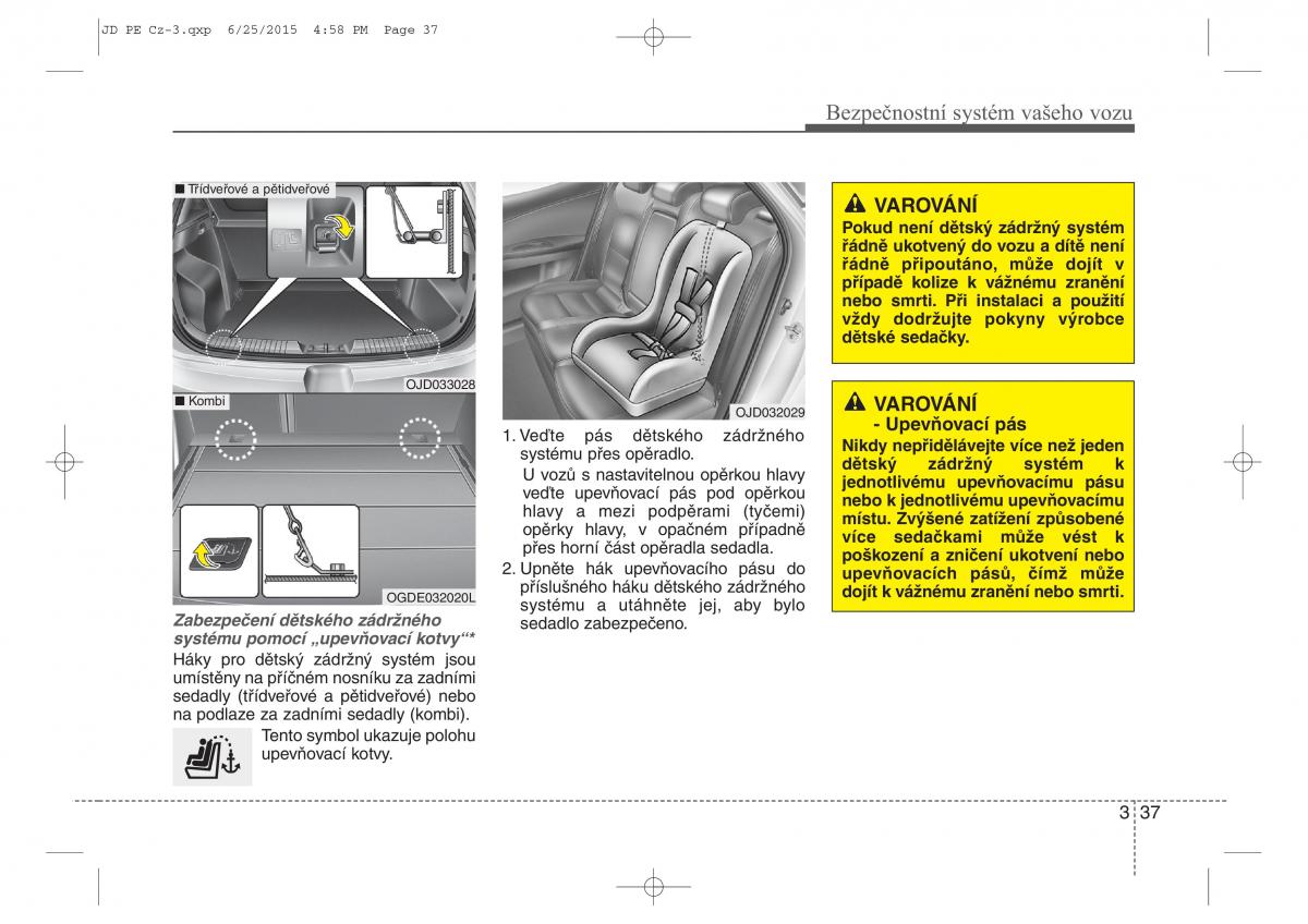 KIA Ceed II 2 navod k obsludze / page 54