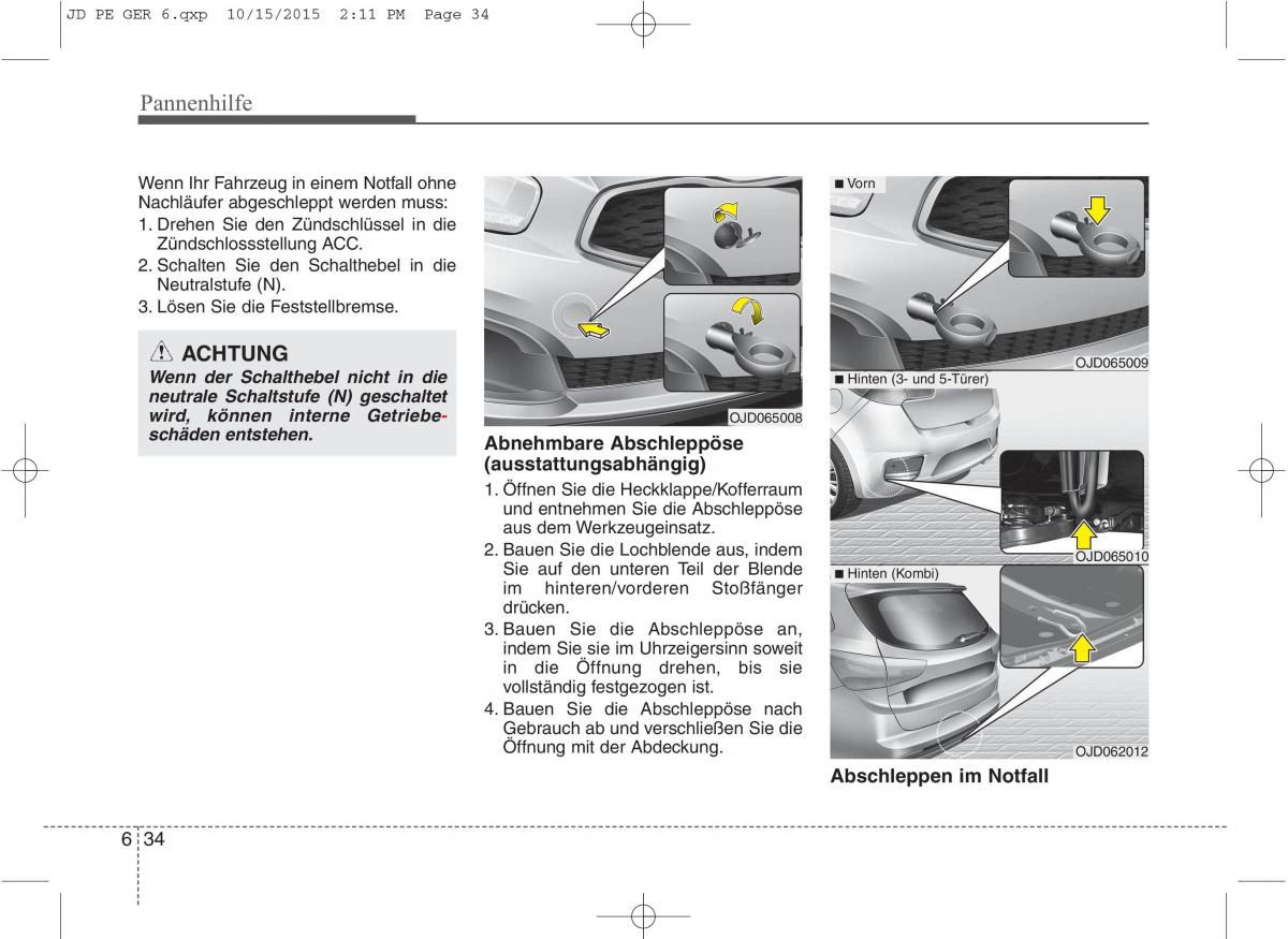 KIA Ceed II 2 Handbuch / page 549