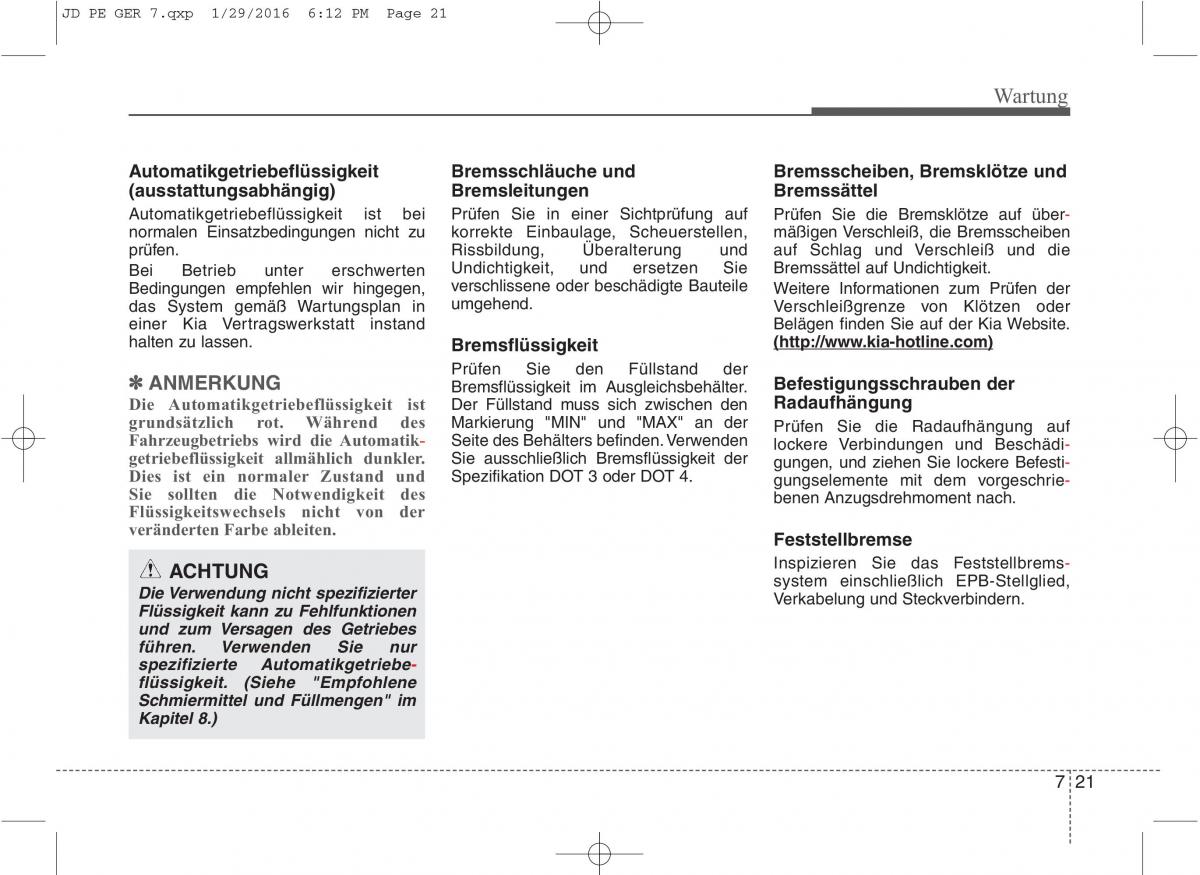 KIA Ceed II 2 Handbuch / page 573