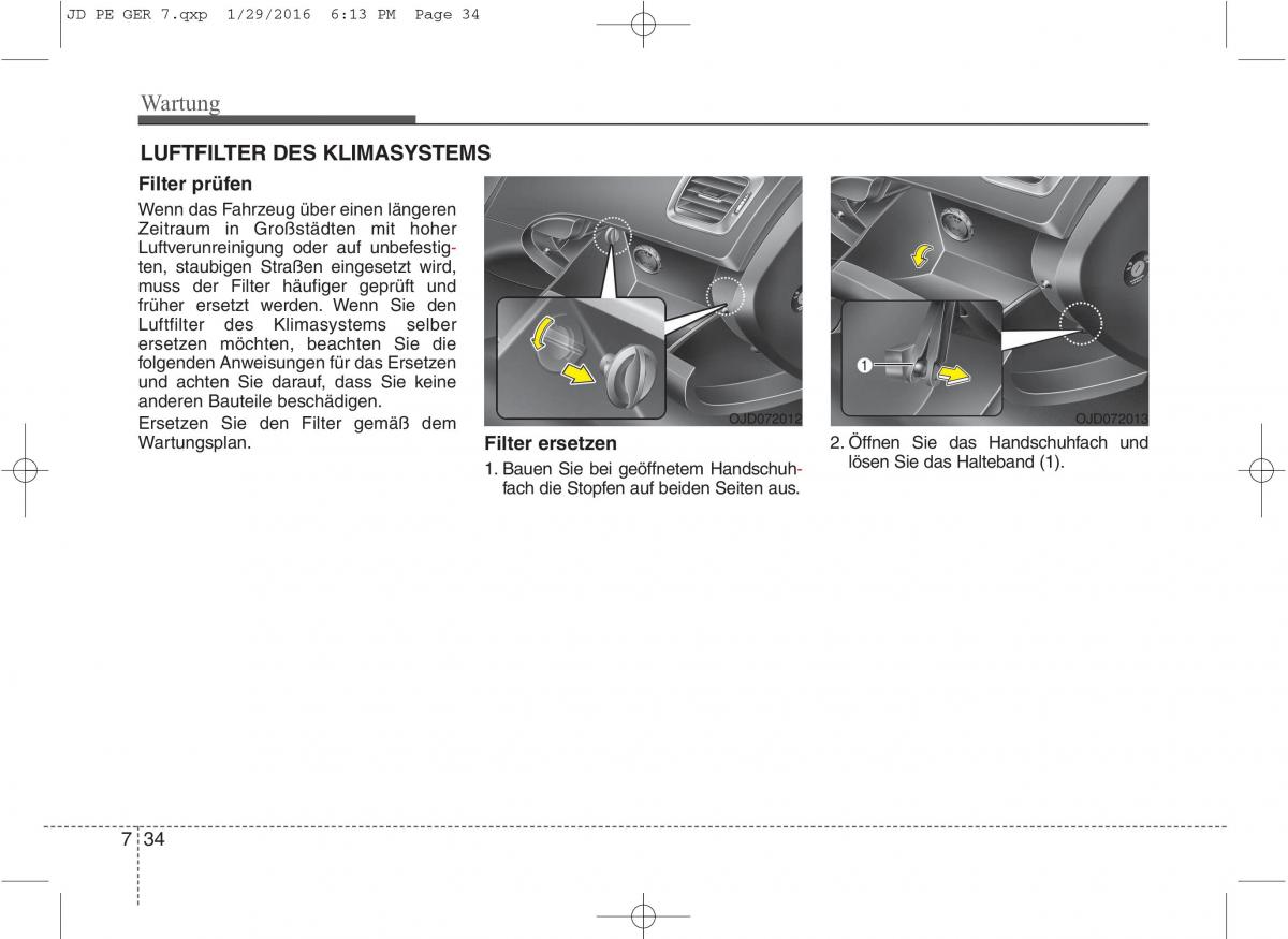 KIA Ceed II 2 Handbuch / page 586