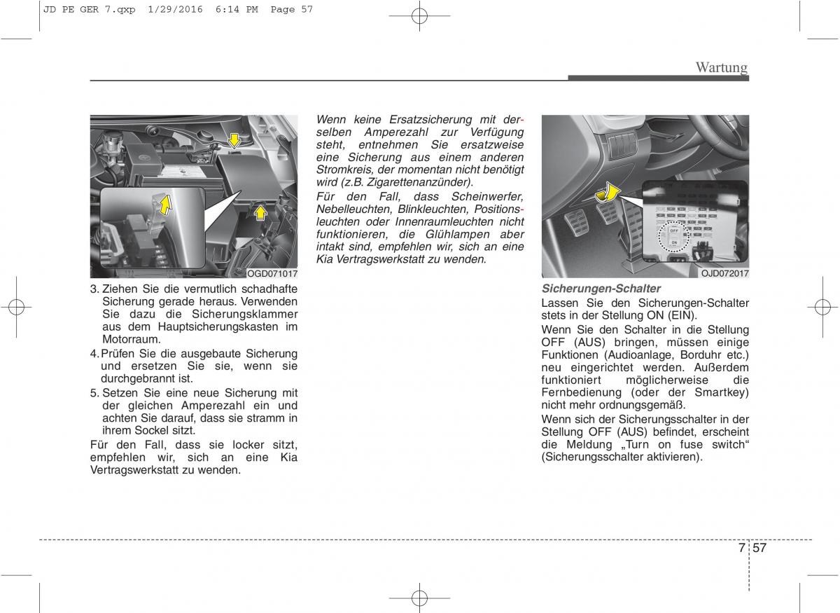 KIA Ceed II 2 Handbuch / page 609