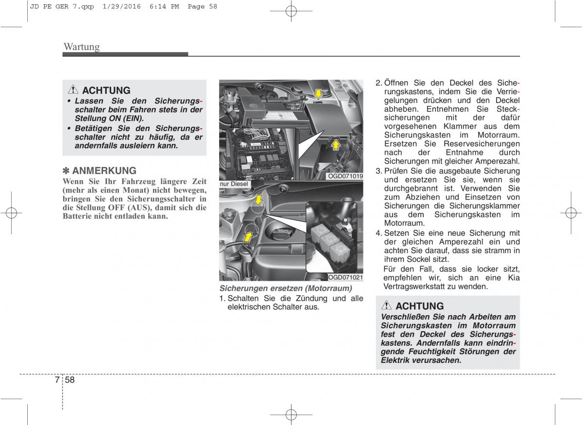 KIA Ceed II 2 Handbuch / page 610