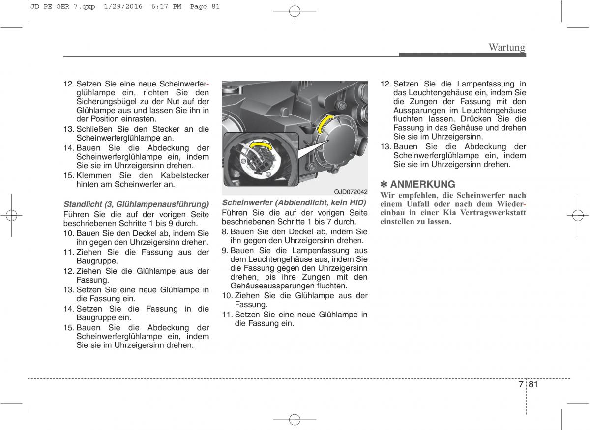 KIA Ceed II 2 Handbuch / page 633