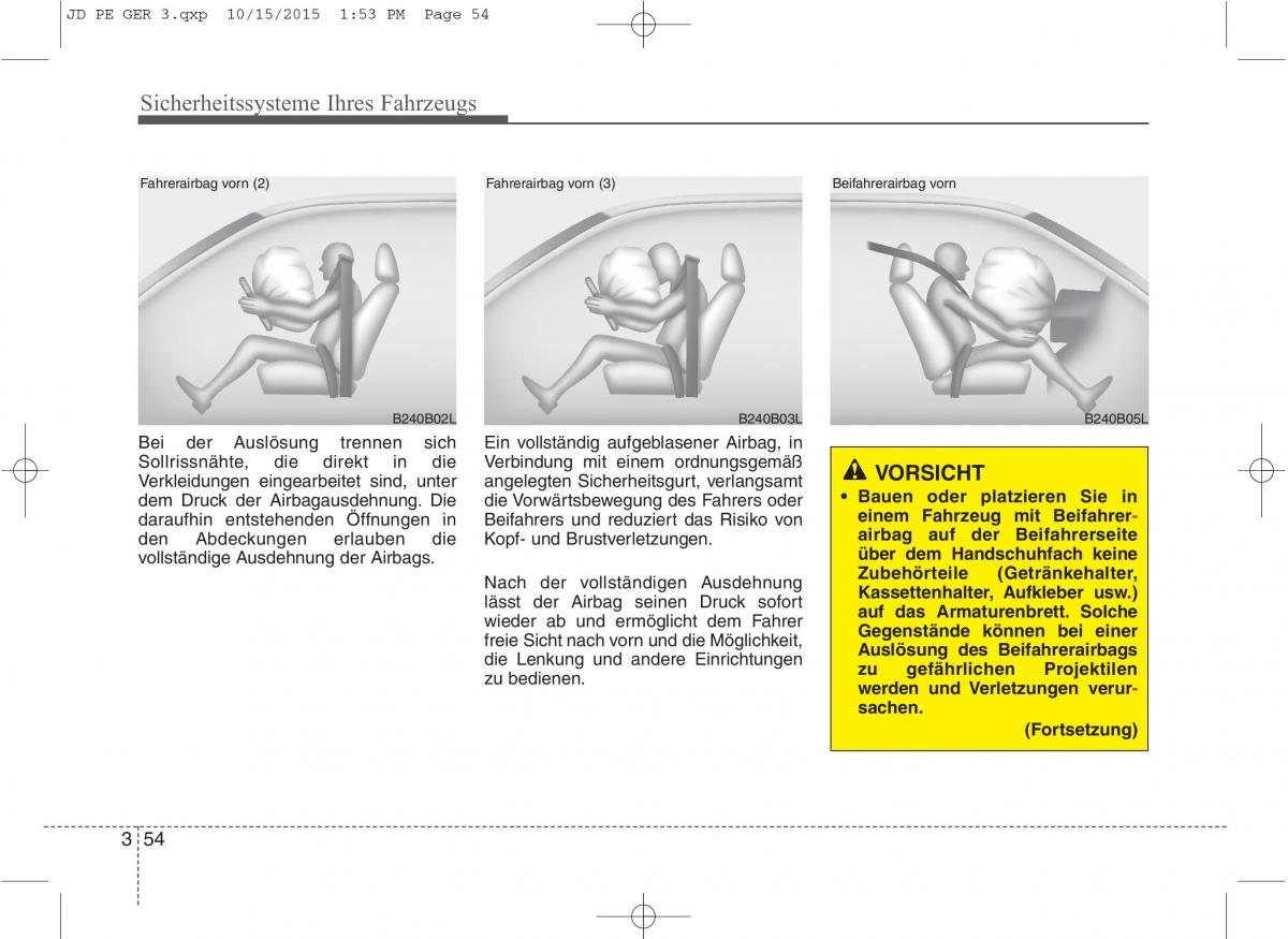 KIA Ceed II 2 Handbuch / page 74