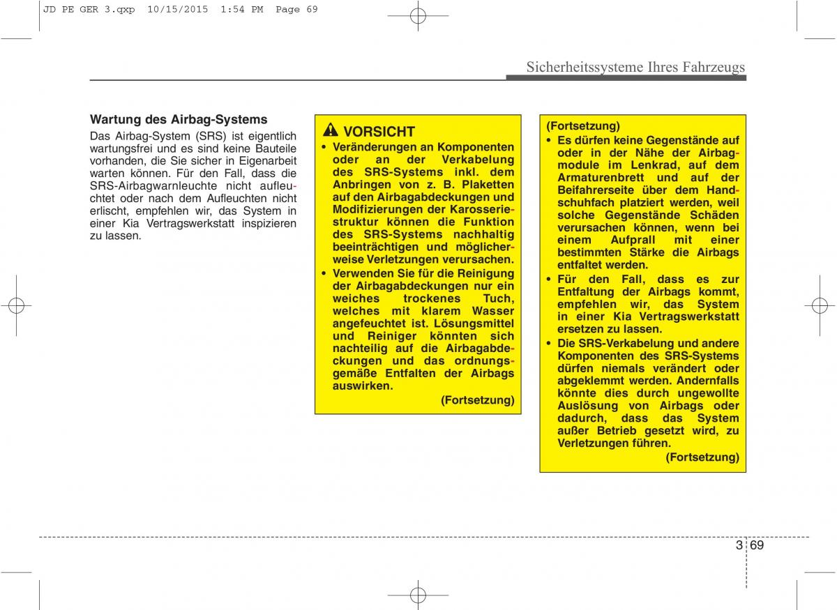 KIA Ceed II 2 Handbuch / page 89