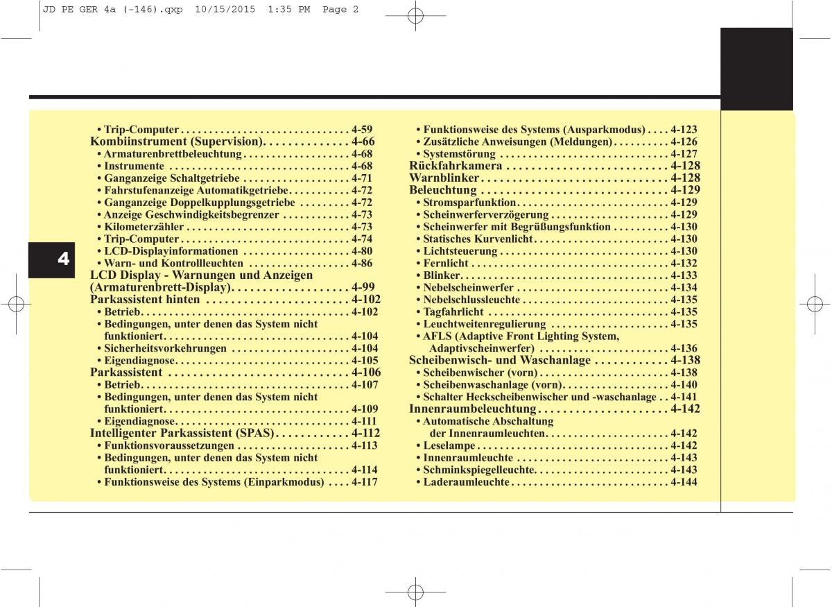 KIA Ceed II 2 Handbuch / page 94