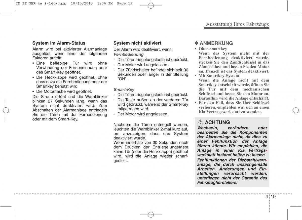 KIA Ceed II 2 Handbuch / page 111