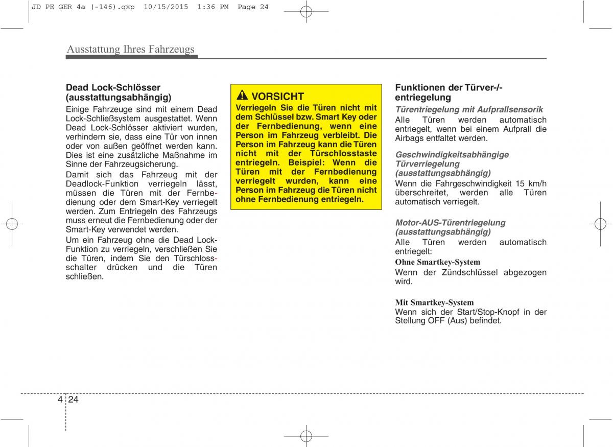 KIA Ceed II 2 Handbuch / page 116