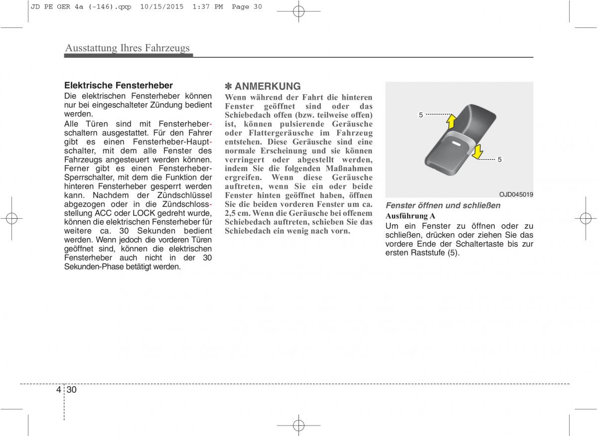 KIA Ceed II 2 Handbuch / page 122