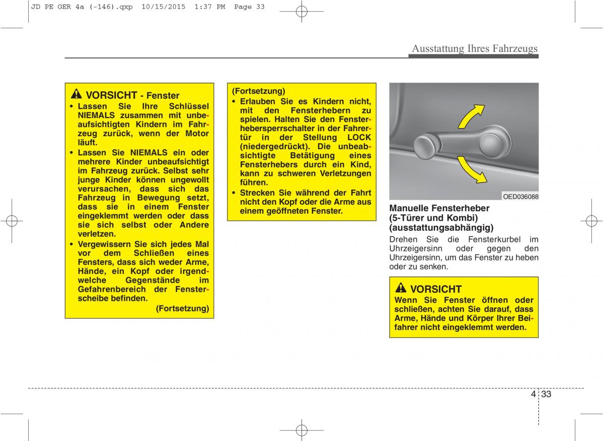 KIA Ceed II 2 Handbuch / page 125