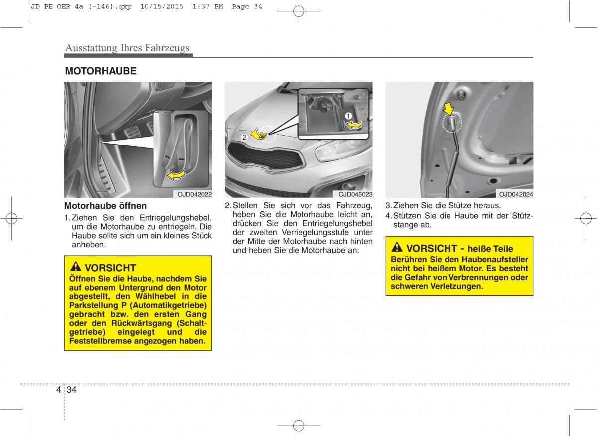 KIA Ceed II 2 Handbuch / page 126