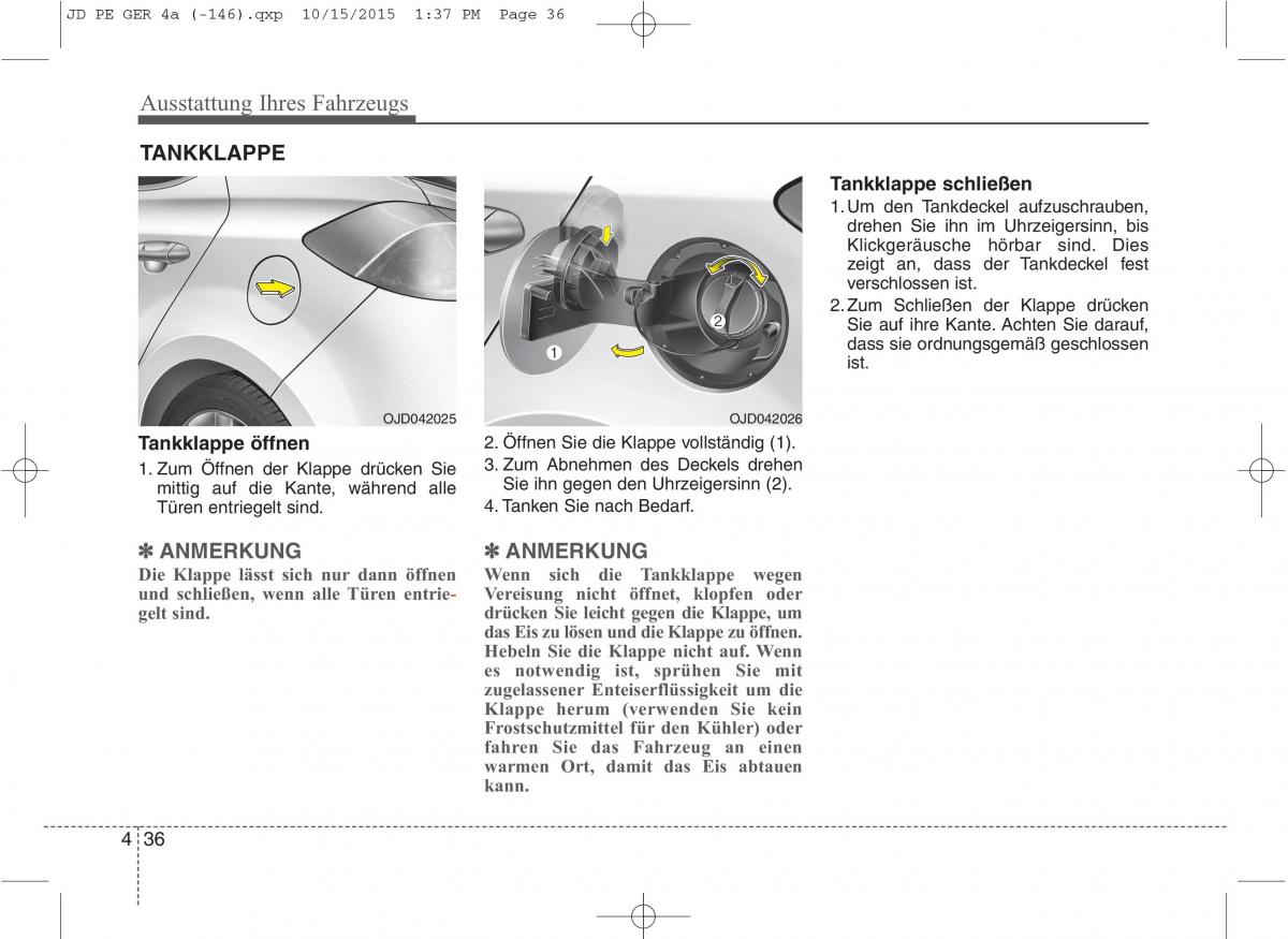 KIA Ceed II 2 Handbuch / page 128