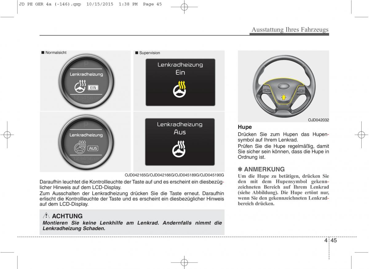 KIA Ceed II 2 Handbuch / page 137