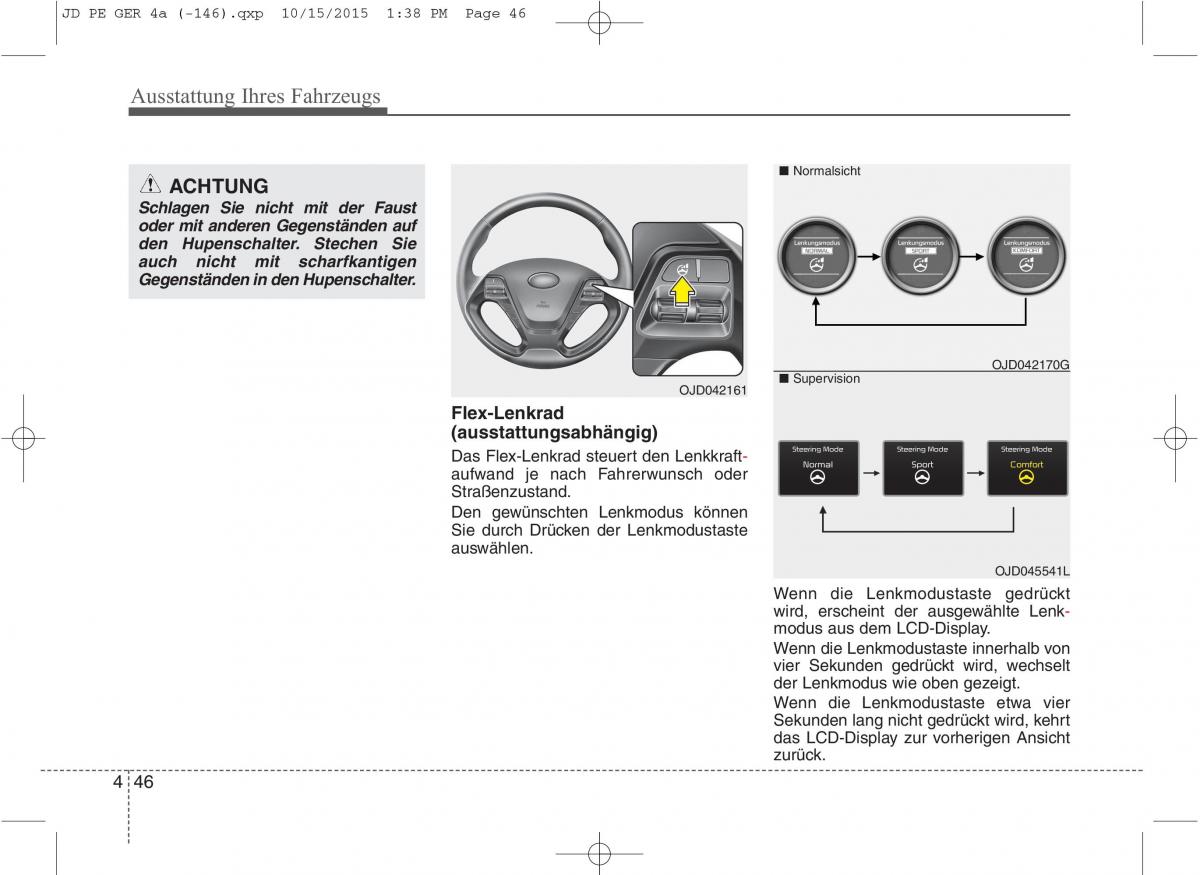 KIA Ceed II 2 Handbuch / page 138