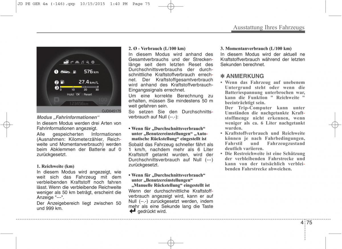 KIA Ceed II 2 Handbuch / page 167