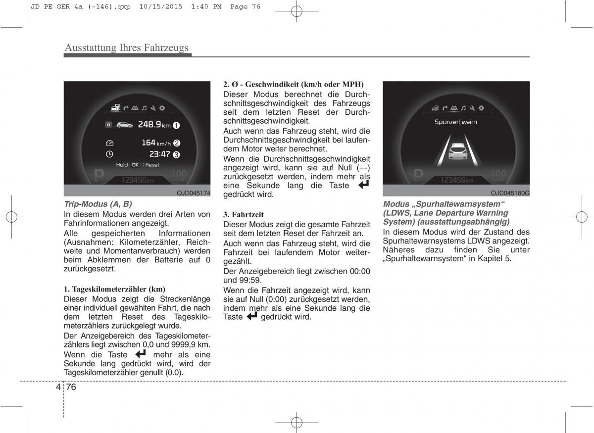 KIA Ceed II 2 Handbuch / page 168