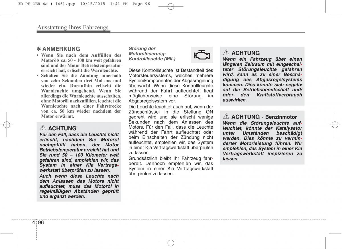 KIA Ceed II 2 Handbuch / page 188