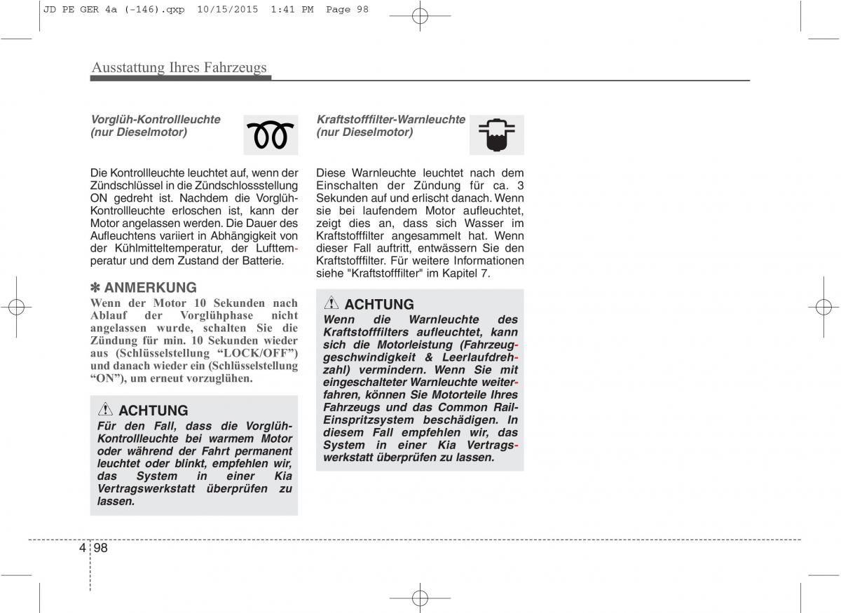 KIA Ceed II 2 Handbuch / page 190