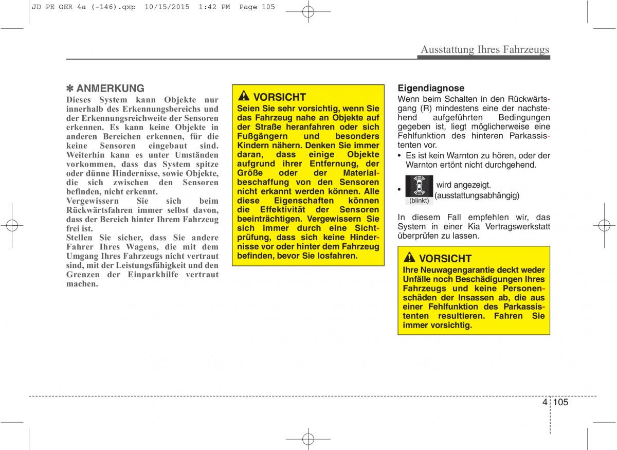 KIA Ceed II 2 Handbuch / page 197