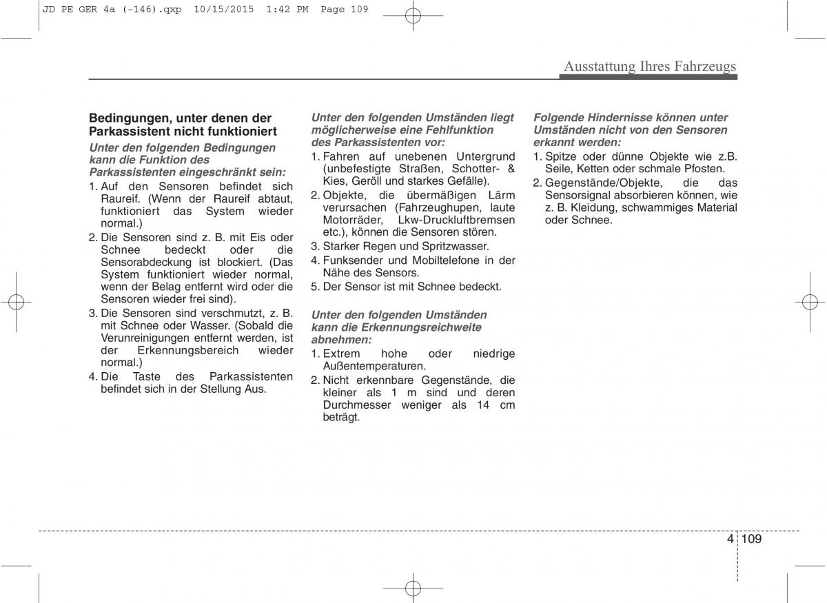 KIA Ceed II 2 Handbuch / page 201