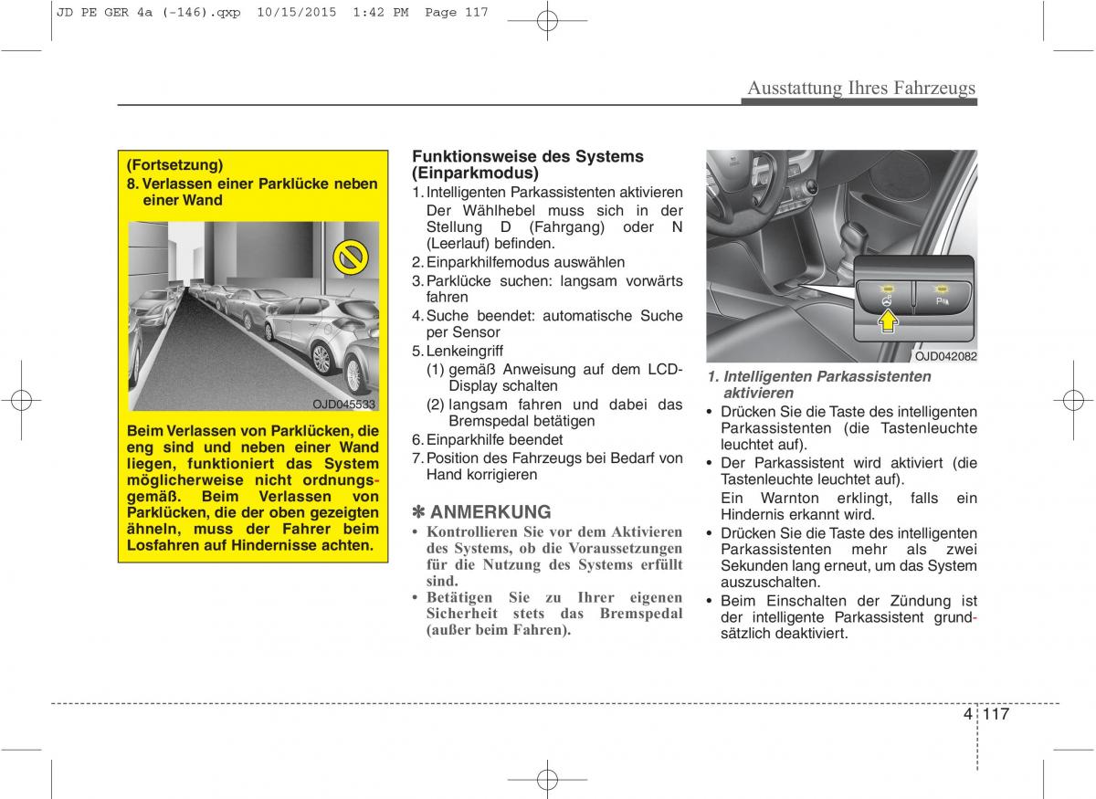 KIA Ceed II 2 Handbuch / page 209