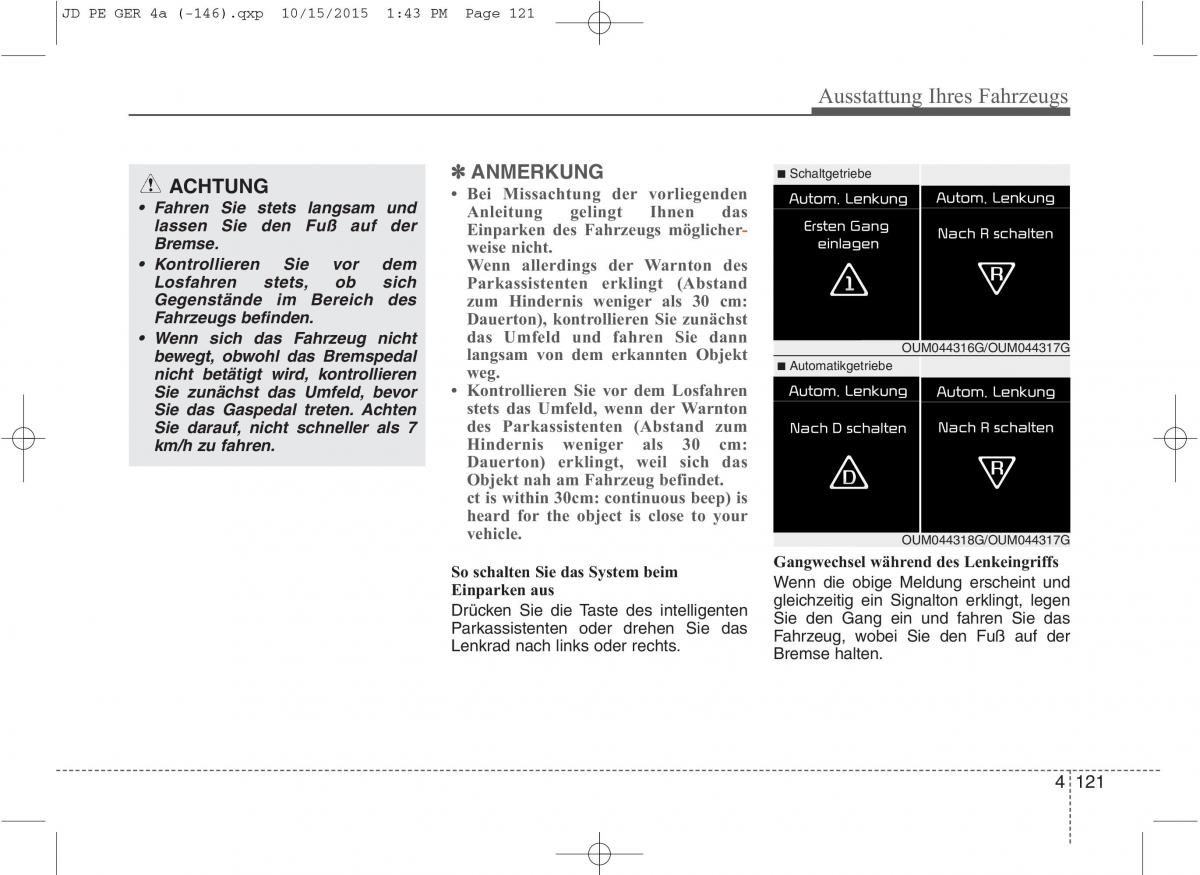 KIA Ceed II 2 Handbuch / page 213