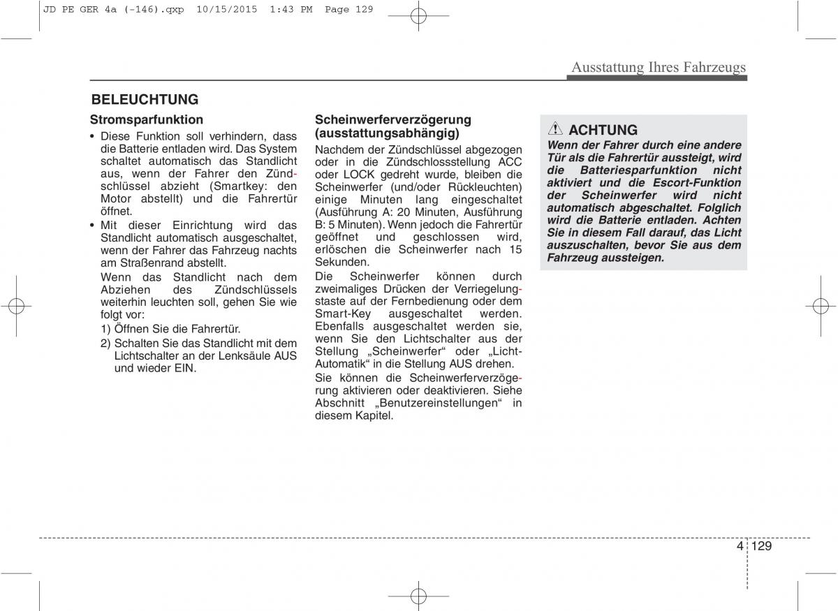 KIA Ceed II 2 Handbuch / page 221