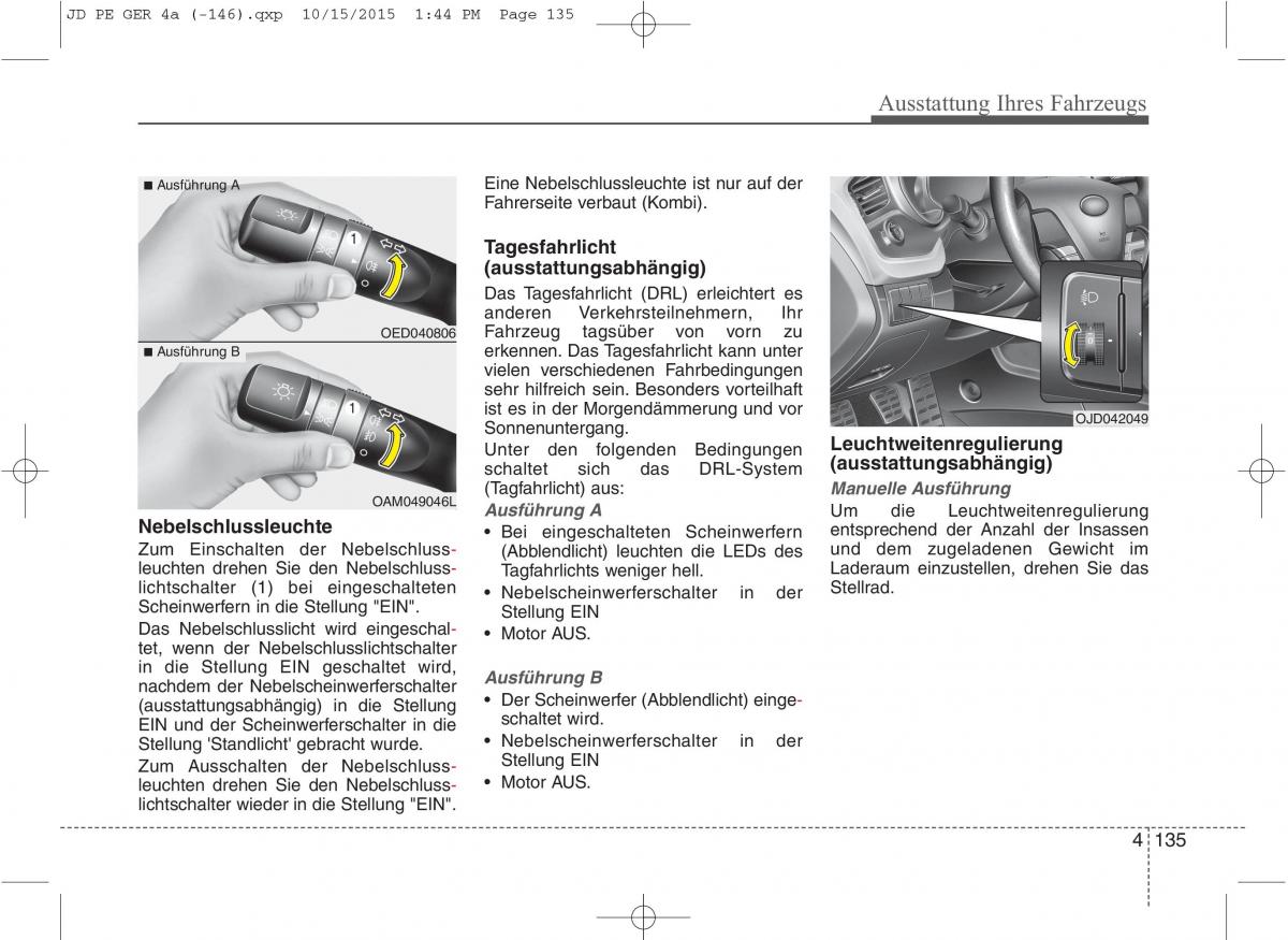 KIA Ceed II 2 Handbuch / page 227