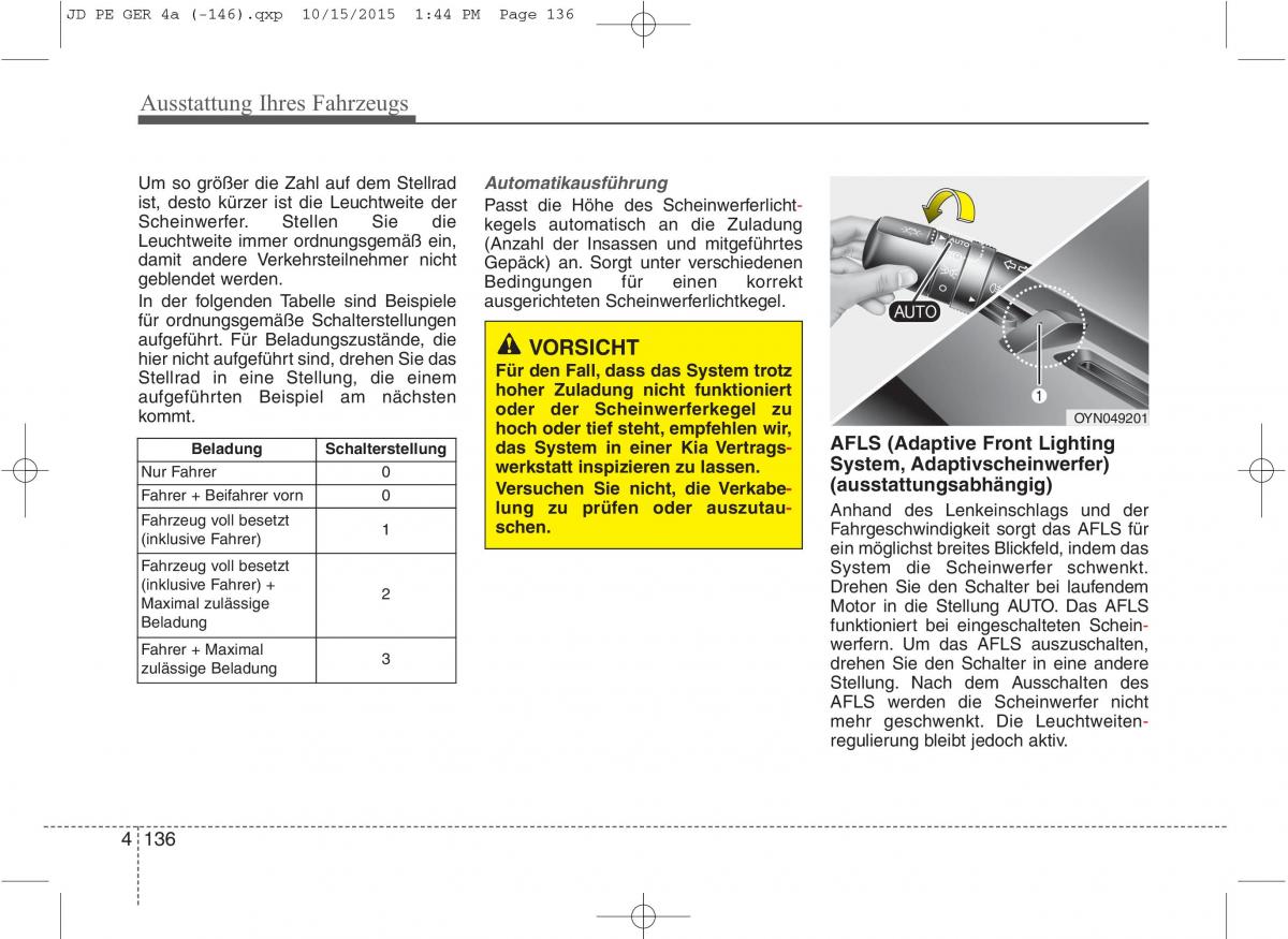 KIA Ceed II 2 Handbuch / page 228