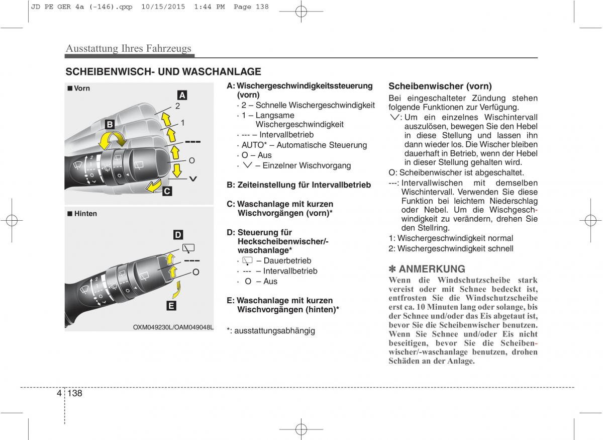 KIA Ceed II 2 Handbuch / page 230