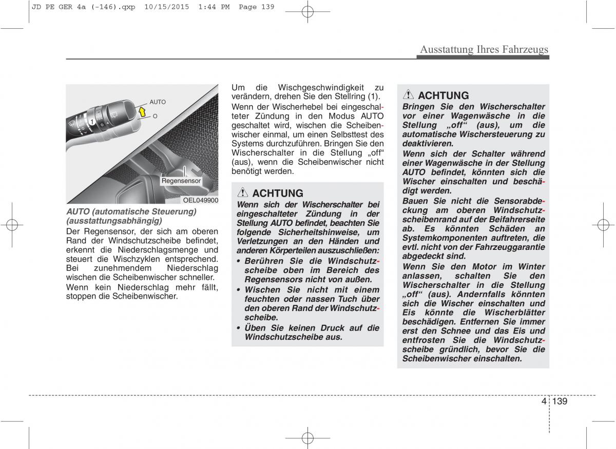 KIA Ceed II 2 Handbuch / page 231