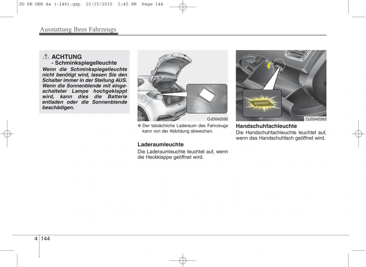 KIA Ceed II 2 Handbuch / page 236