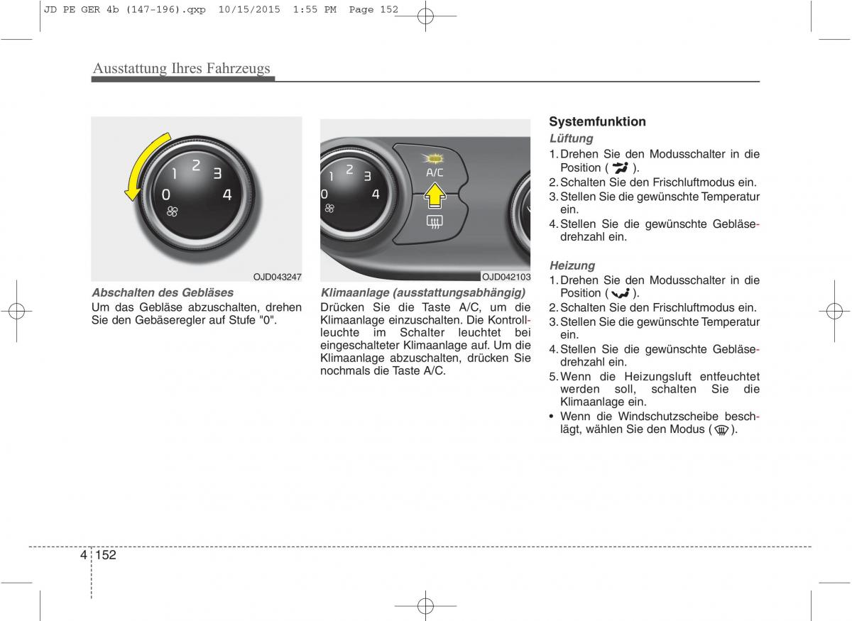 KIA Ceed II 2 Handbuch / page 244