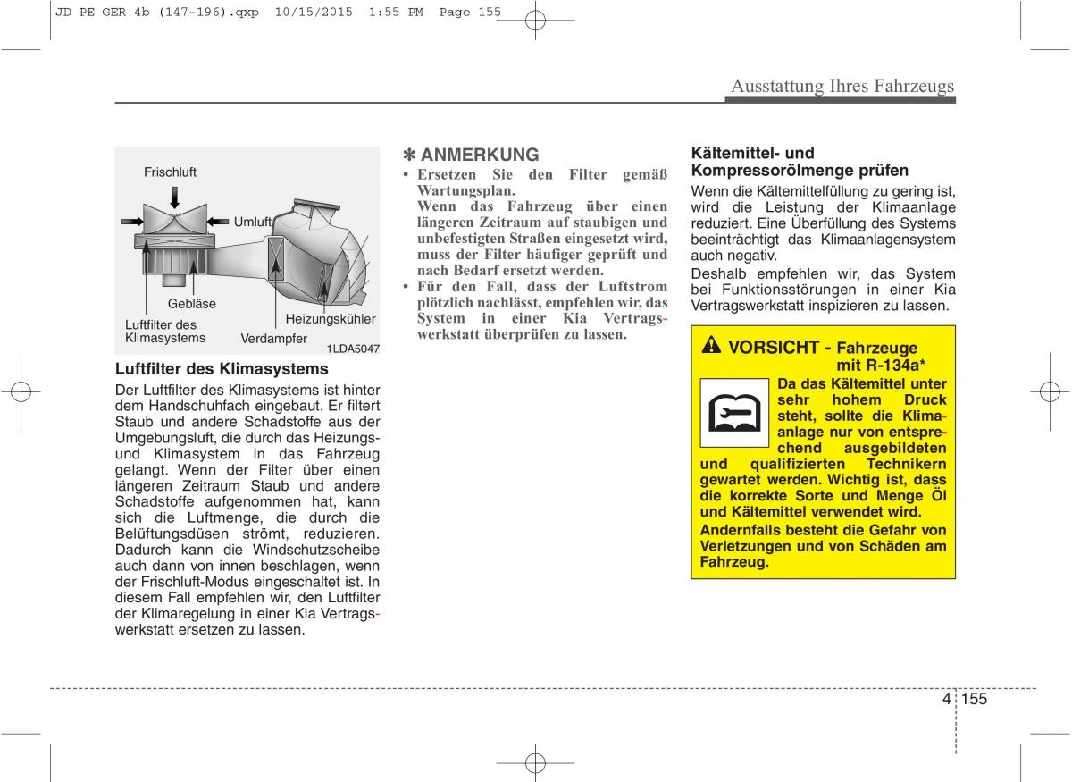 KIA Ceed II 2 Handbuch / page 247