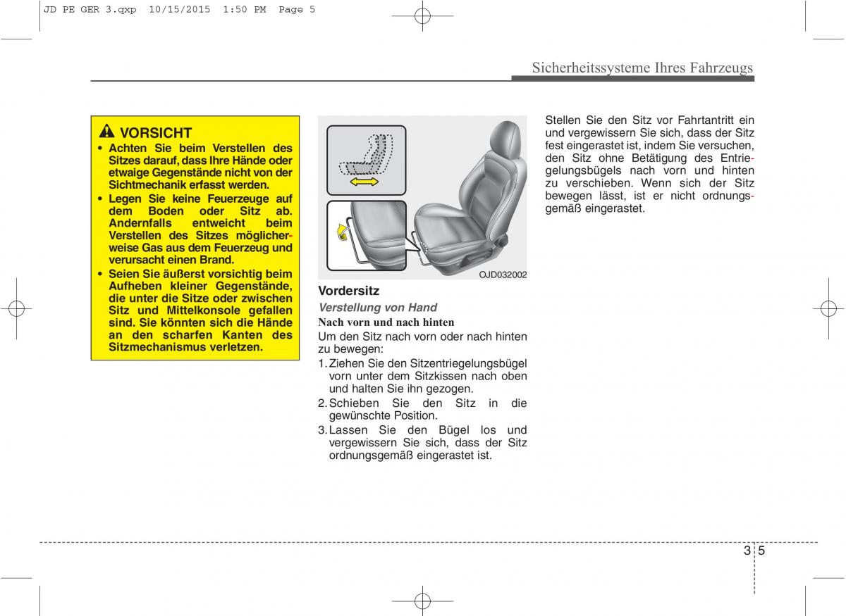 KIA Ceed II 2 Handbuch / page 25