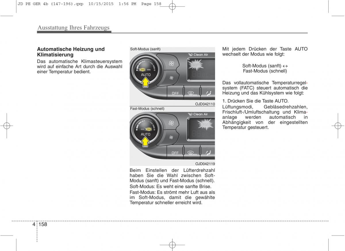 KIA Ceed II 2 Handbuch / page 250