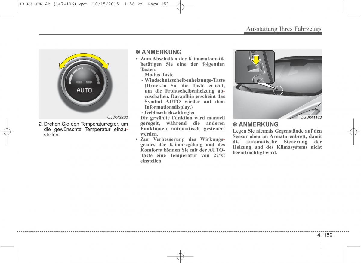 KIA Ceed II 2 Handbuch / page 251