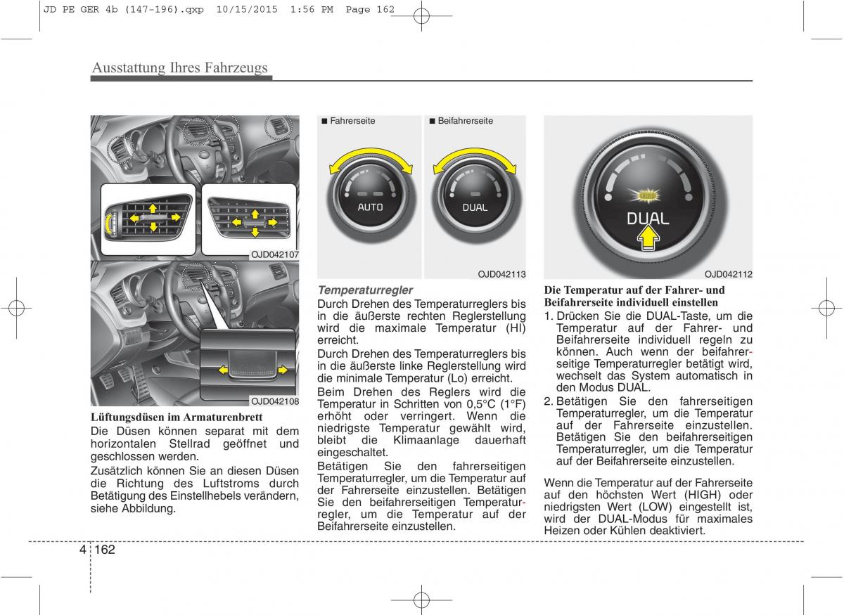 KIA Ceed II 2 Handbuch / page 254