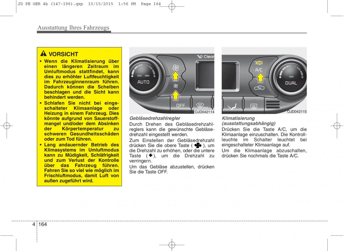 KIA Ceed II 2 Handbuch / page 256