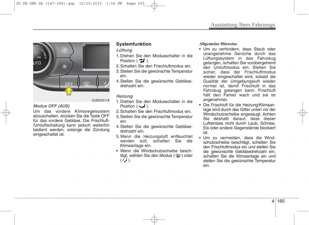 KIA Ceed II 2 Handbuch / page 257