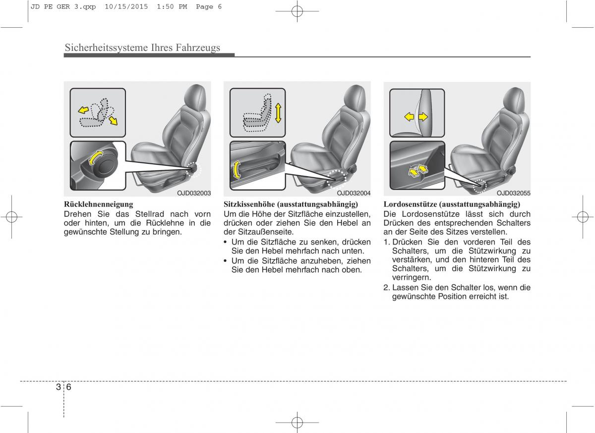 KIA Ceed II 2 Handbuch / page 26