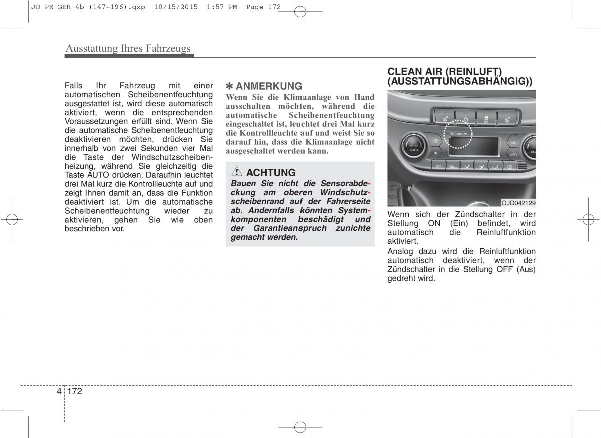 KIA Ceed II 2 Handbuch / page 264