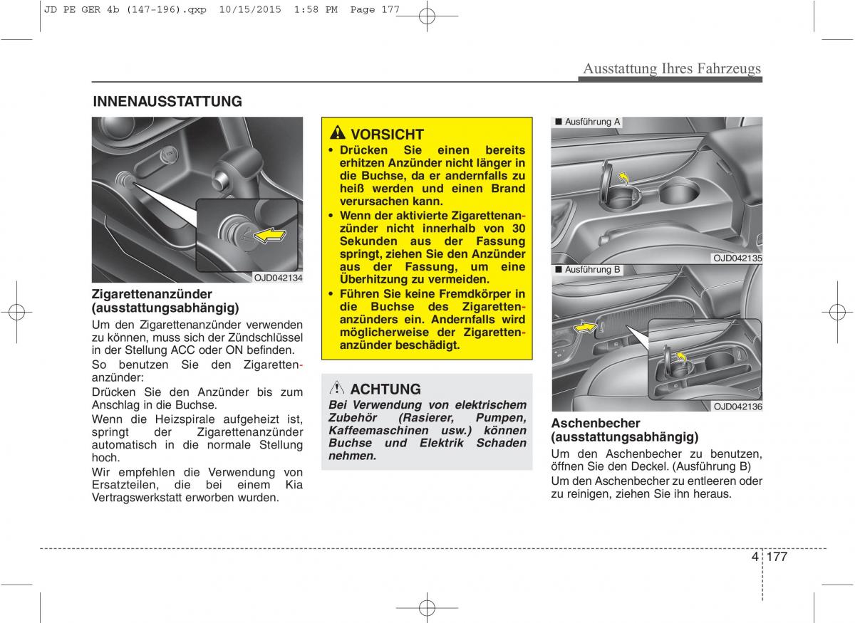 KIA Ceed II 2 Handbuch / page 269