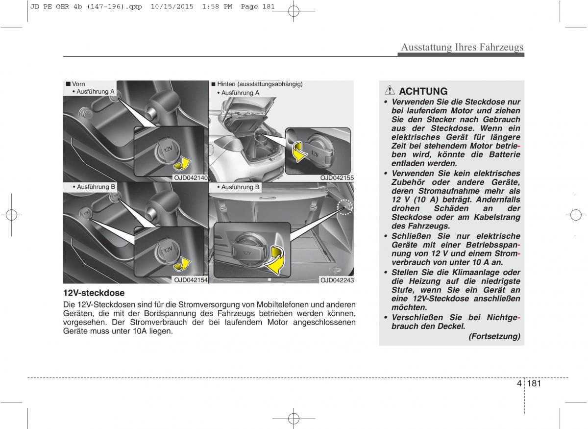 KIA Ceed II 2 Handbuch / page 273