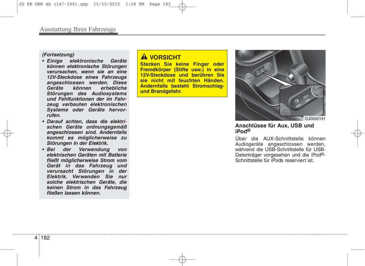 KIA Ceed II 2 Handbuch / page 274